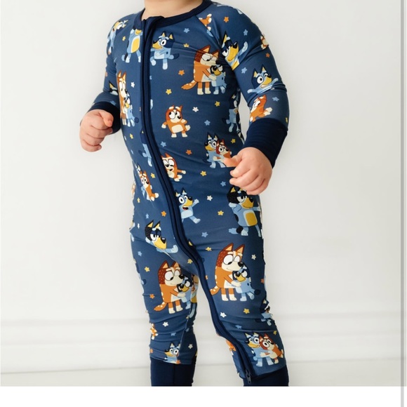 Little Sleepies Pajamas Little Sleepies Bluey Zippie 824m Poshmark